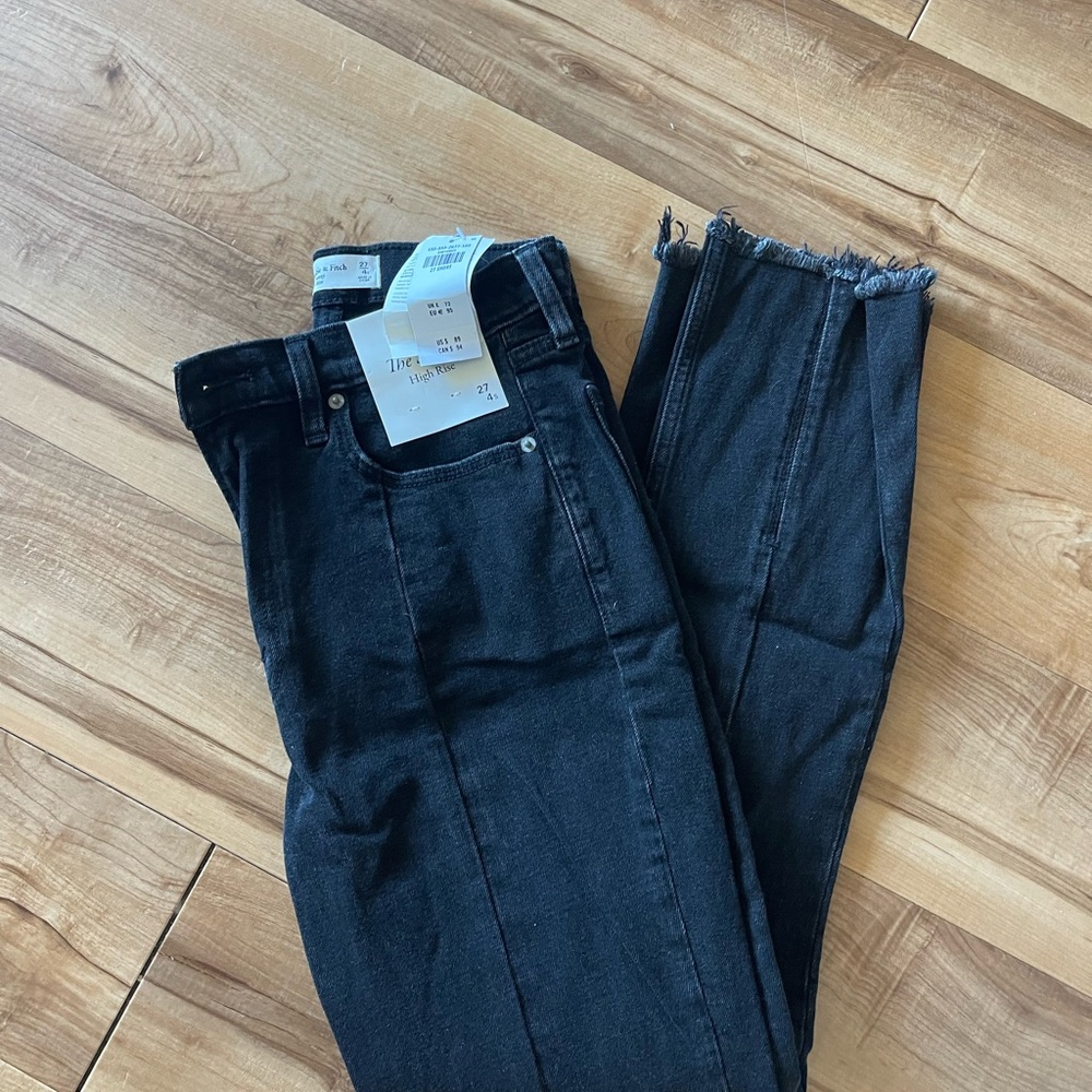 Abercrombie Black Wash Jeans